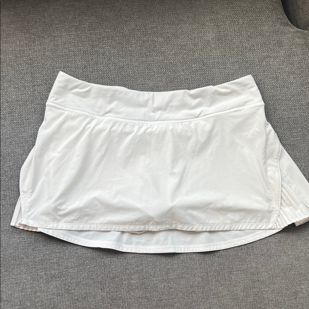 Lululemon Athletica White Skater Skirt